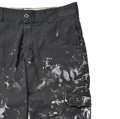 OLD  "DICKEIS CHINO CARGO PANTS / BLACK / 表記W32