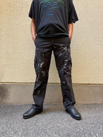 OLD  "DICKEIS CHINO CARGO PANTS / BLACK / 表記W32