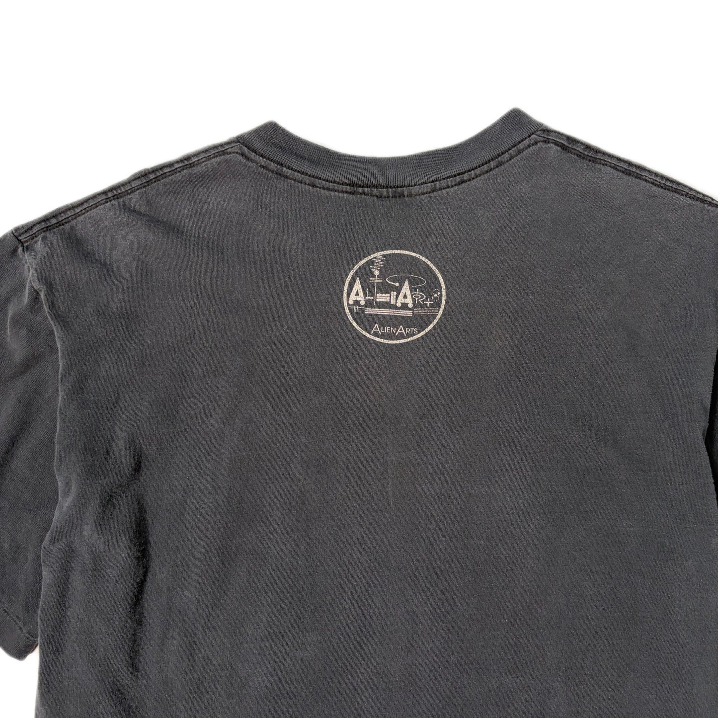 "Vintage Albert Einstein SUN FADE TEE/ BLACK /  表記XL