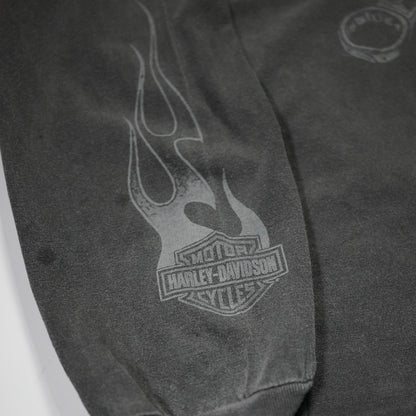 "USED" HARLEY-DAVIDSON L/S TEE / 表記XL