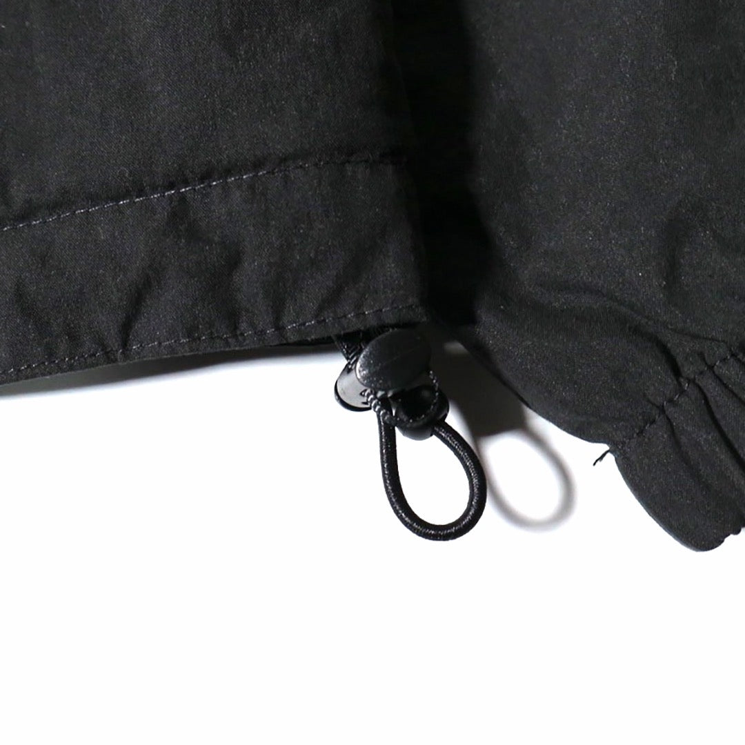 DOUBLE S NYLON JACKET / BLACK