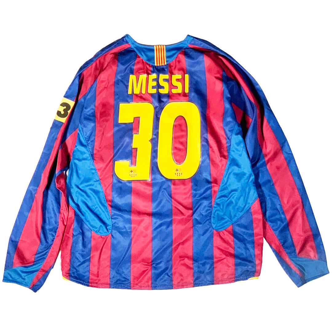 2004-05 FC BARCELONA MESSI 30 HOME  / XL