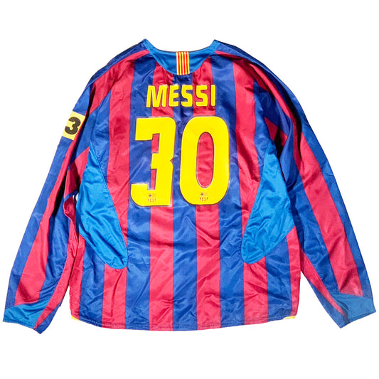 2004-05 FC BARCELONA MESSI 30 HOME  / XL