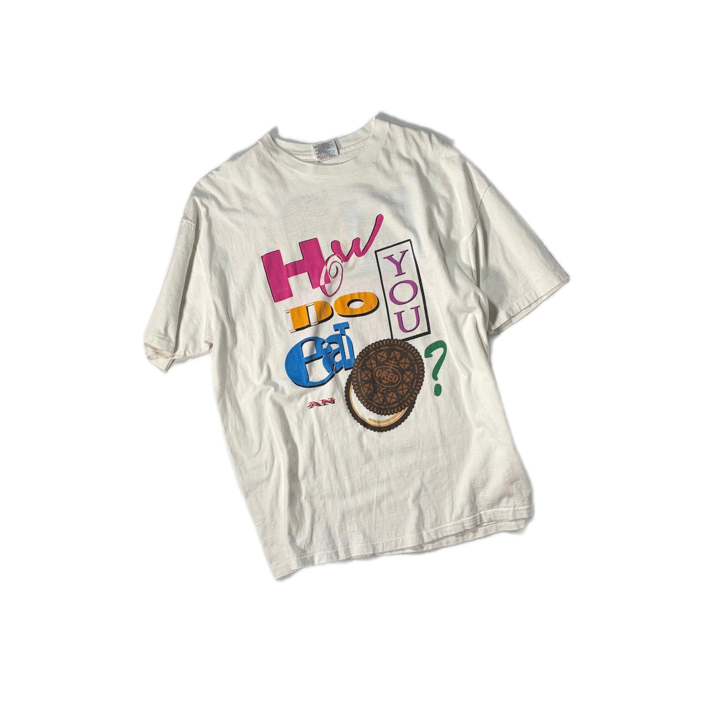 "Vintage OREO TEE/ WHITE /  表記XL