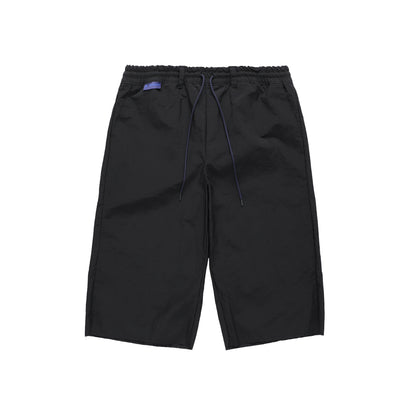 NYLON HALF PANTS / BLACK