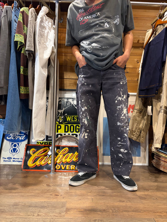 OLD  "DICKIES PAINTER PANTS / BLACK / 表記W32