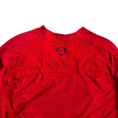 VINTAGE "FC BARCELONA" CREW S TRANING WEAR/ RED / 表記L