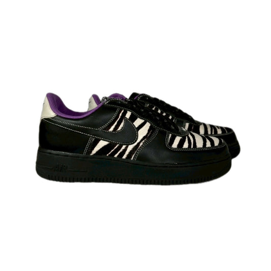 NIKE " WMNS AIR FORSE 1 " /BLACK BLACK-HYACINTH-LT BONE NOIR/NOIR-JACINT-ECRU