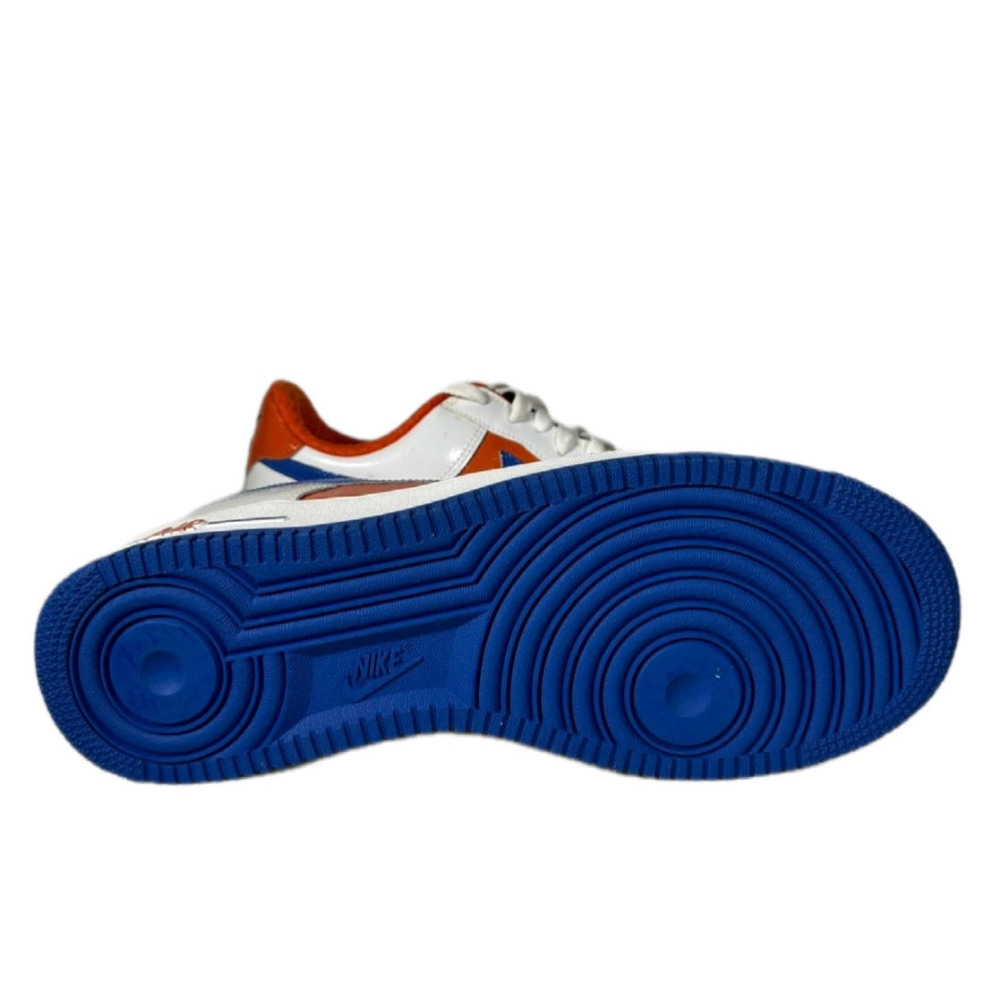 NIKE " AIR FORSE 1 PREMIUM KNVB" / HOOP ORANGE / WHITE-VARS ROYAL ORG CU BLA-VRS