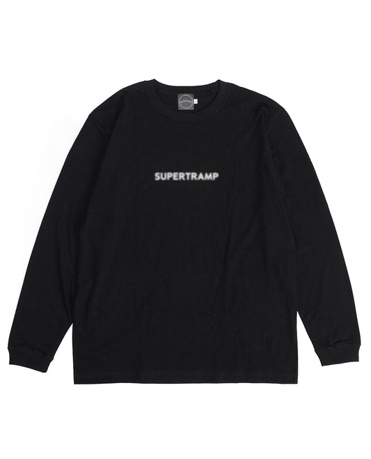 DOT MOTION LOGO L/S TEE / BLACK
