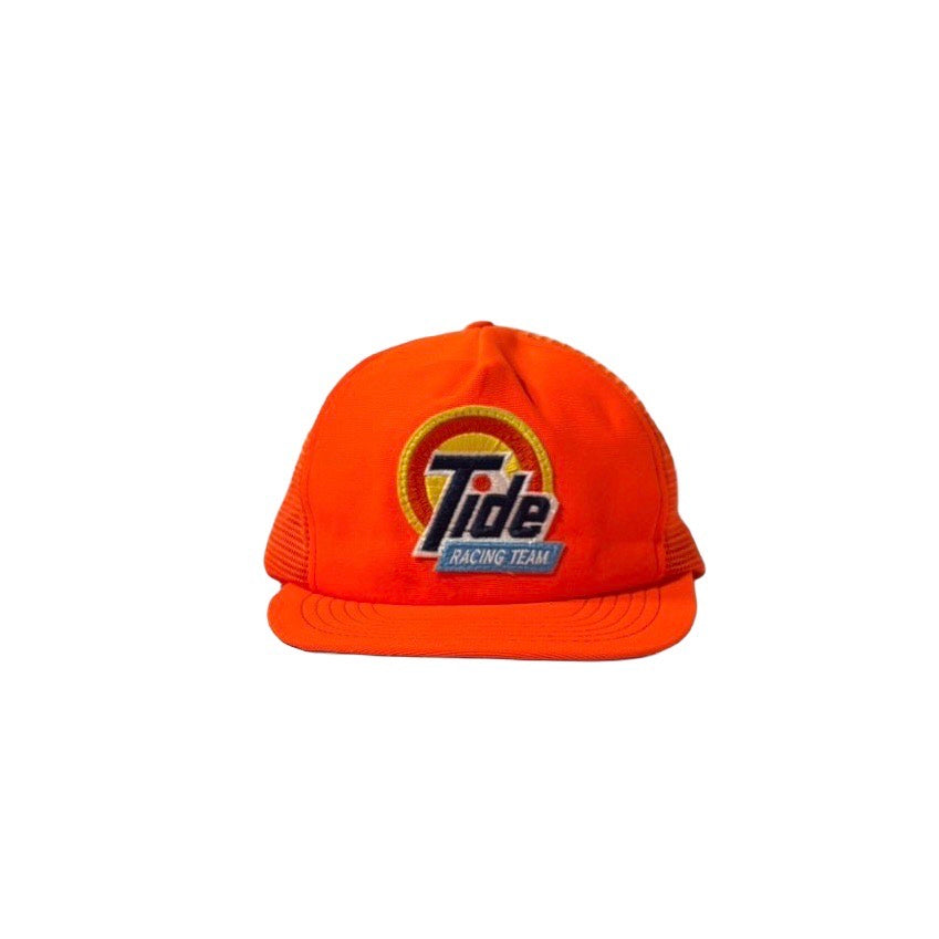 USED "TIDE RACING TEAM"MESH CAP / ORENGE
