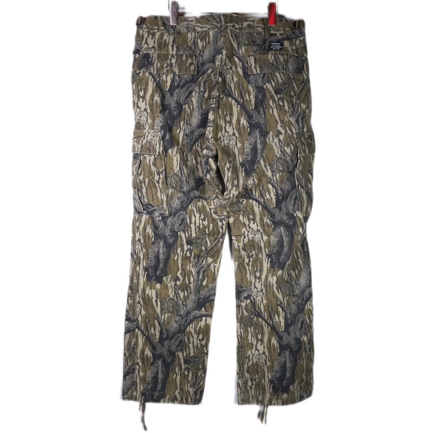 Used Supreme MOSSY OAK CARGO PANTS W34