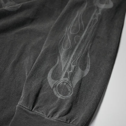 "USED" HARLEY-DAVIDSON L/S TEE / 表記XL