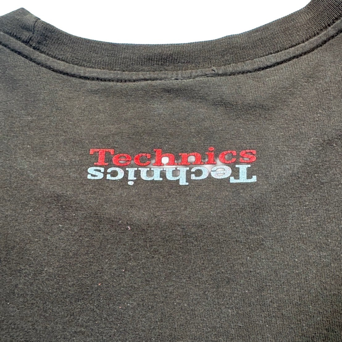 00s"Technics" S/S TEE BROWN / L