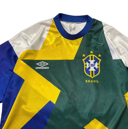 1992-93BRAZIL TRAINIG  GEAR
S/S TEE / 表記 L