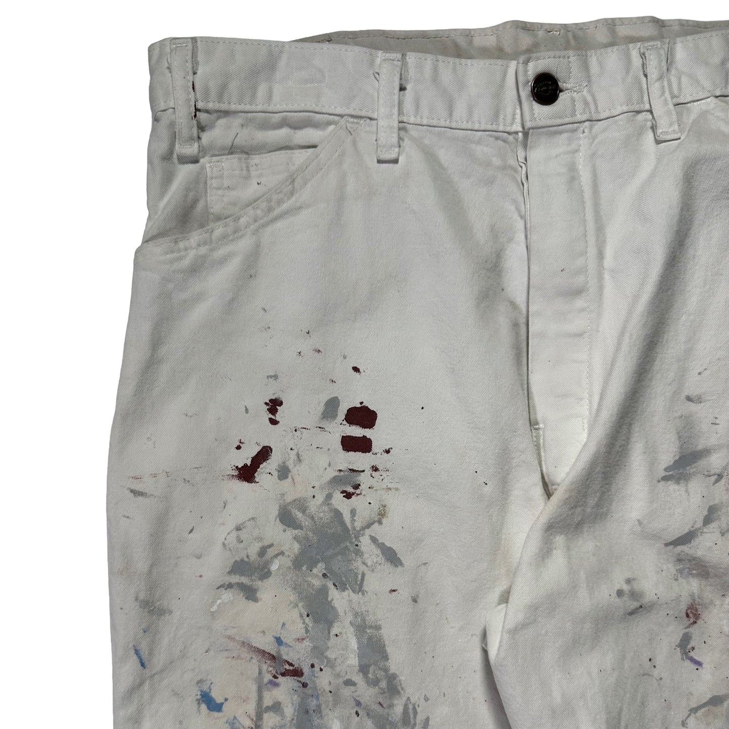 OLD "DICKEIS PAINTER PANTS / WHITE / w36