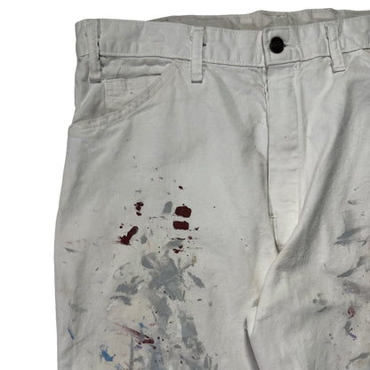 OLD "DICKEIS PAINTER PANTS / WHITE / w36