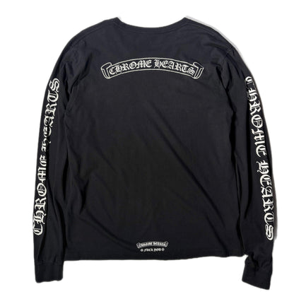 00s "CHROME HEARTS" L/S TEE / 表記L