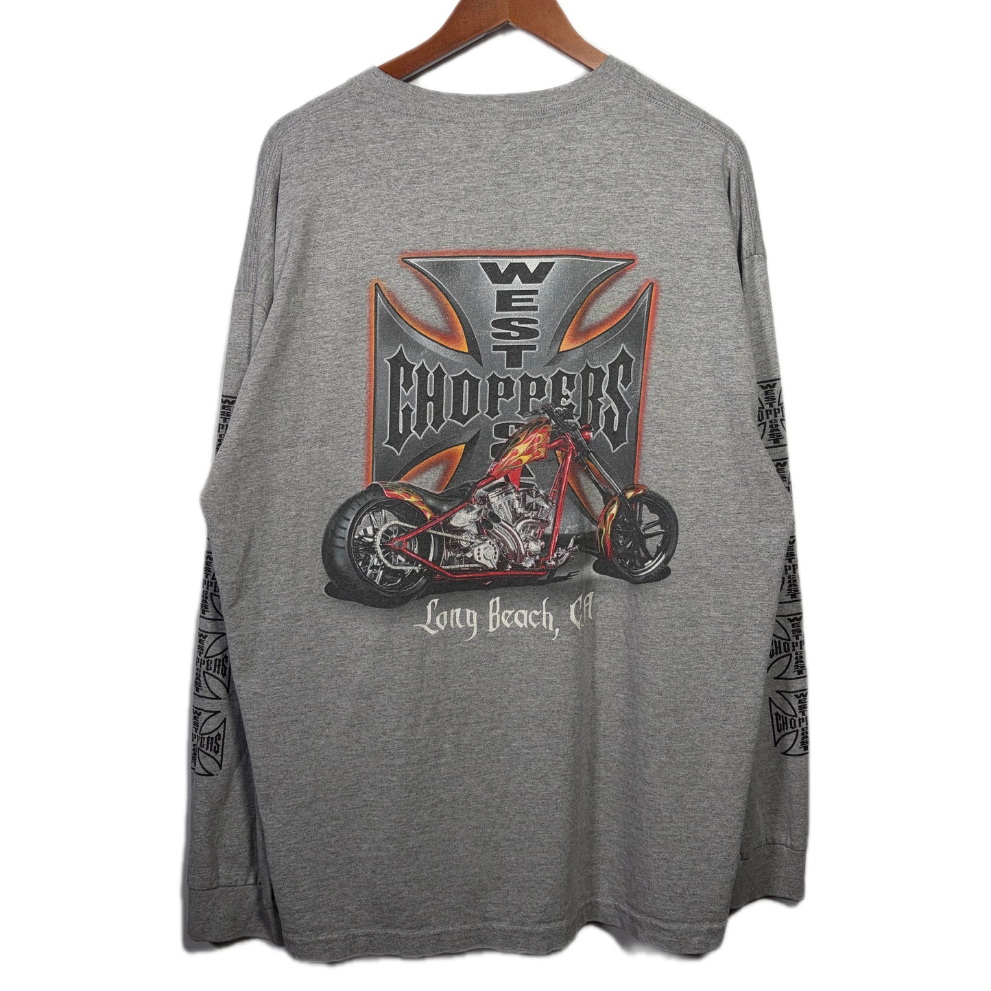 "USED" WEST COAST CHOPPERS  L/S TEE JESSE WHO / XL