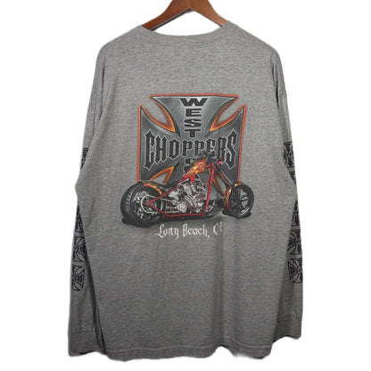"USED" WEST COAST CHOPPERS  L/S TEE JESSE WHO / XL