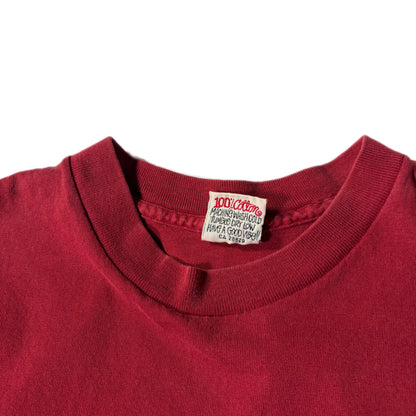 "OLD STUSSY NUMBERS TEE / RED/ 表記M
