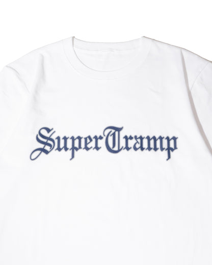 OLD English s/s TEE / WHITE