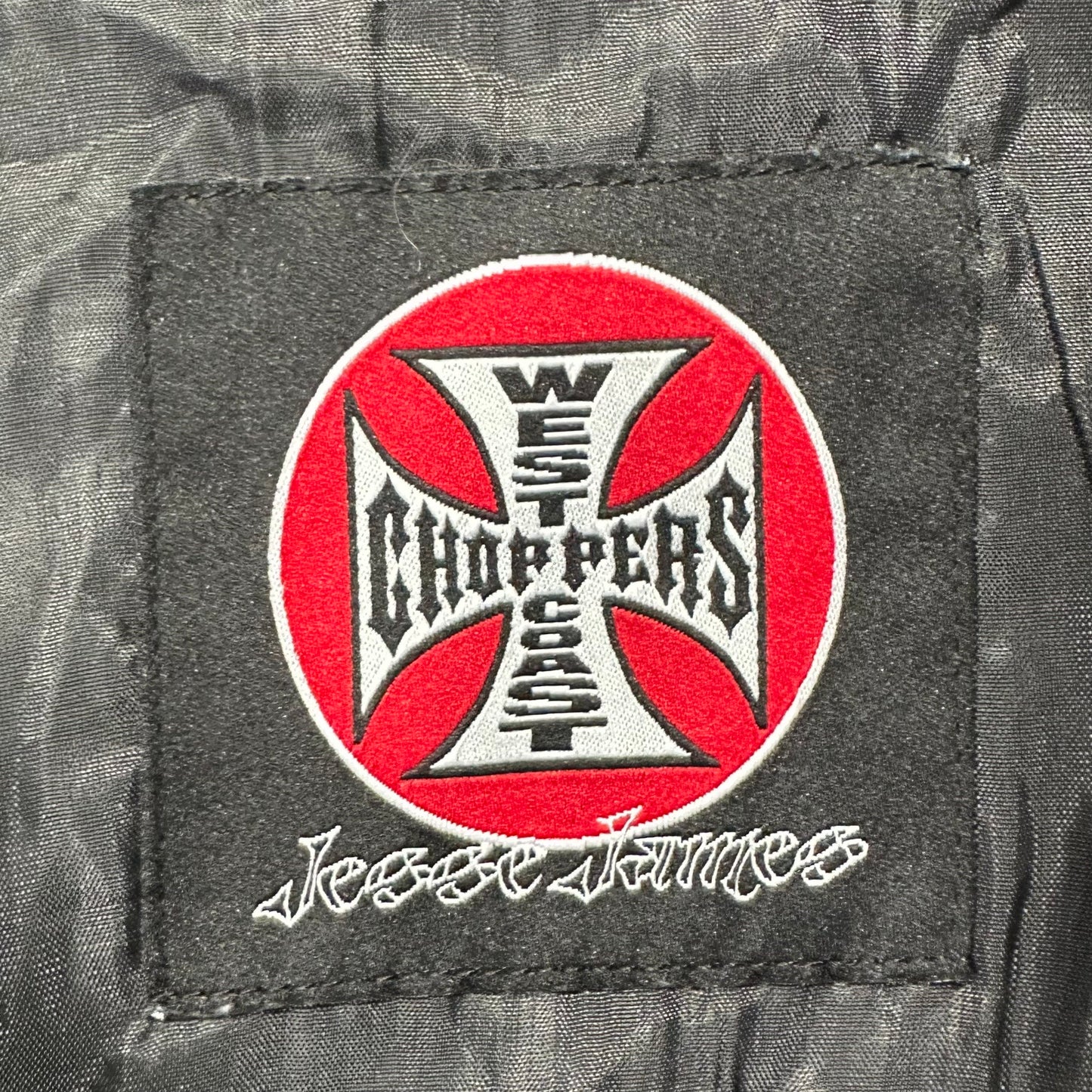 00s "WEST COAST CHOPPERS" CHECK L/S SHIRTS BLUE / M