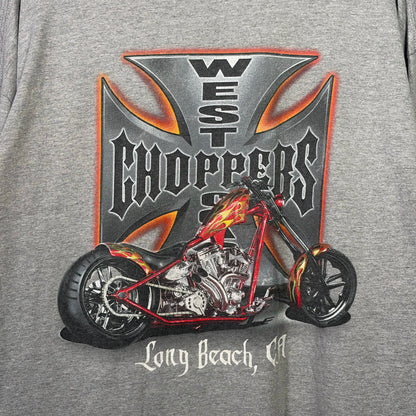 "USED" WEST COAST CHOPPERS  L/S TEE JESSE WHO / XL