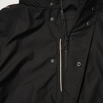 "USED" Prada Sport Nylon Hooded Jacket FW2018 / Black & Burgundy /表記52