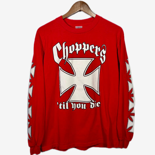 "USED" WEST COAST CHOPPERS L/S TEE  / M