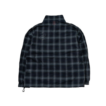 Zip Anorak Shirt / Blue Check