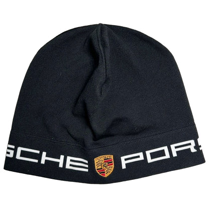 USED "Aime Leon Dore" PORSHE KNIT CAP/ BLACK