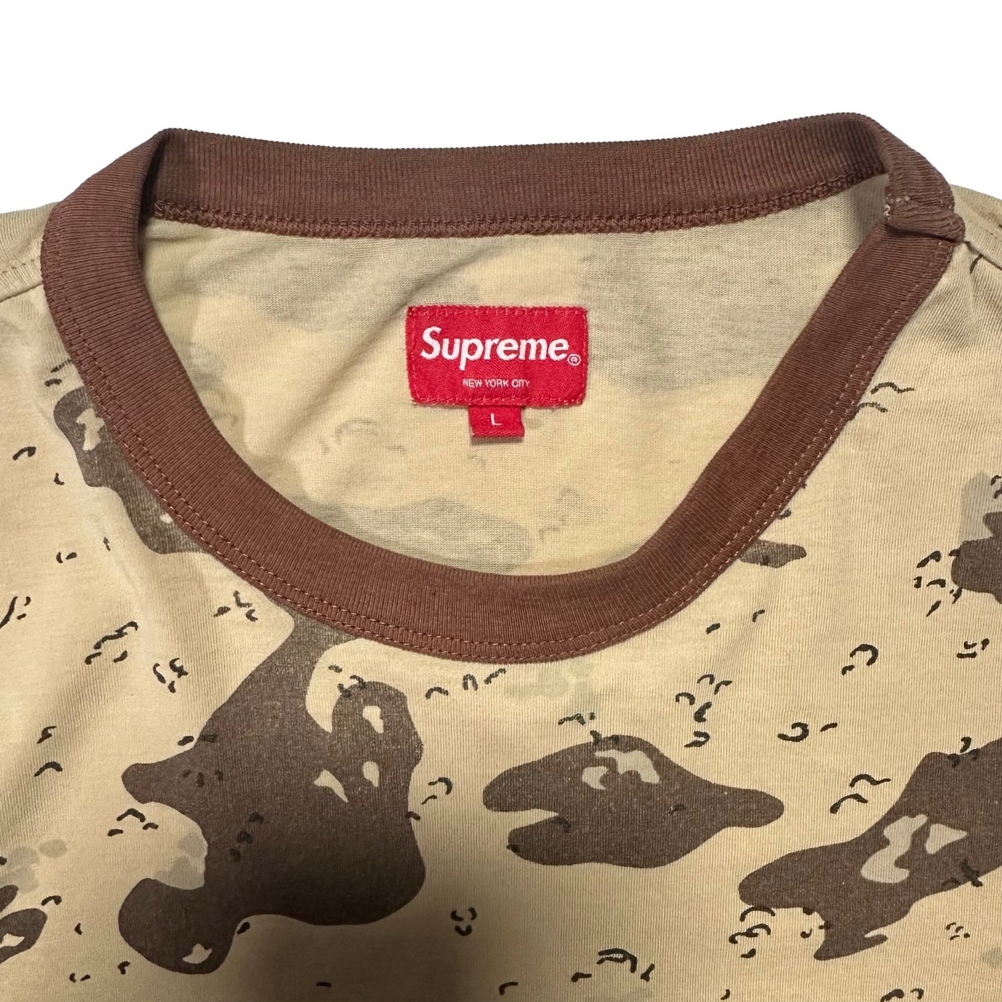 OLD Supreme "Chocolate Chip Camo" Pocket TEE