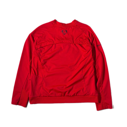 VINTAGE "FC BARCELONA" CREW S TRANING WEAR/ RED / 表記L
