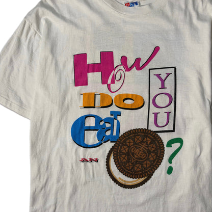 "Vintage OREO TEE/ WHITE /  表記XL