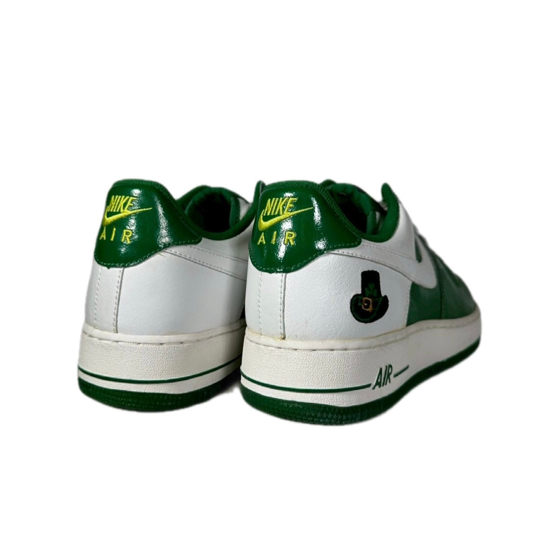 NIKE " AIR FORSE 1 PREMIUM St PATRICKS DAY" / PINE GREEN WHITE-ATOMIC GREEN VERBILL/ BL A-ATOMGR