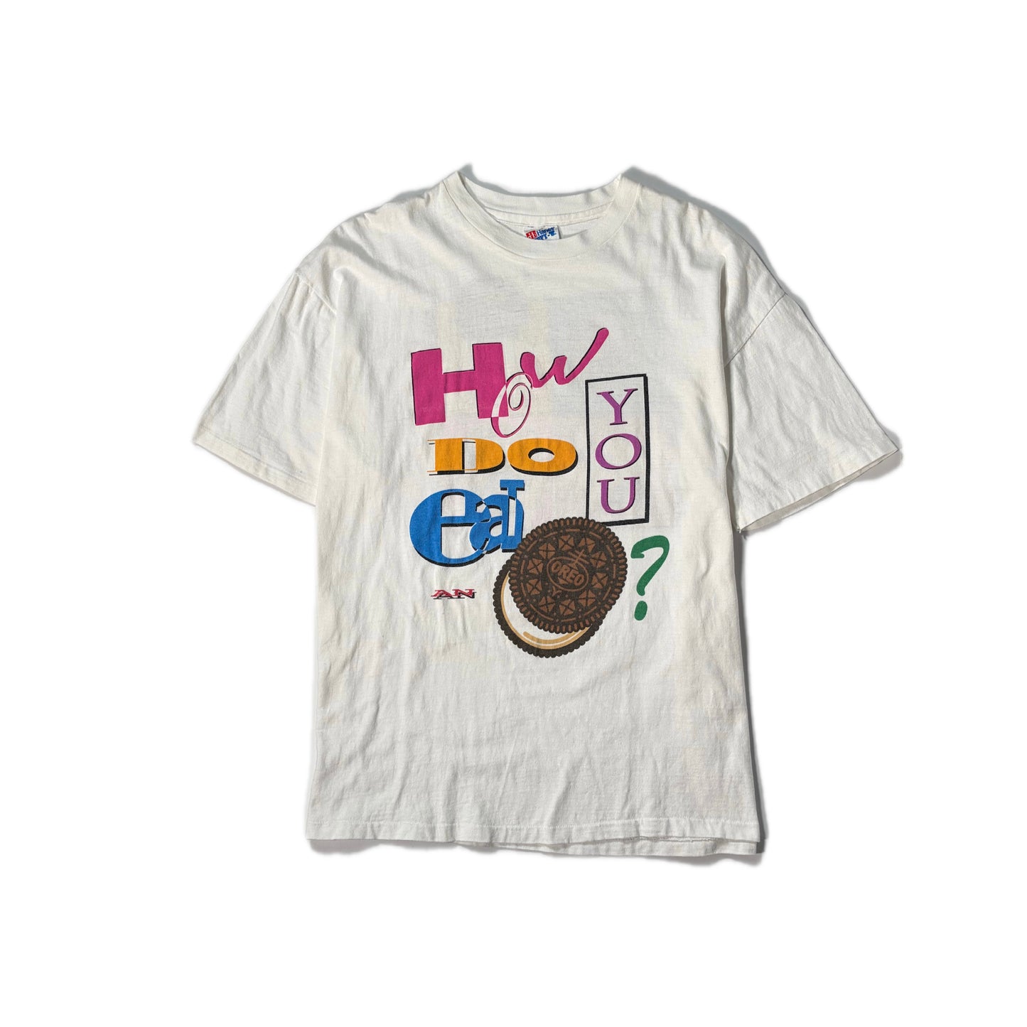 "Vintage OREO TEE/ WHITE /  表記XL