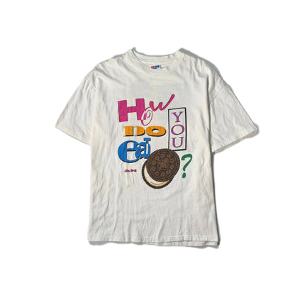 "Vintage OREO TEE/ WHITE /  表記XL