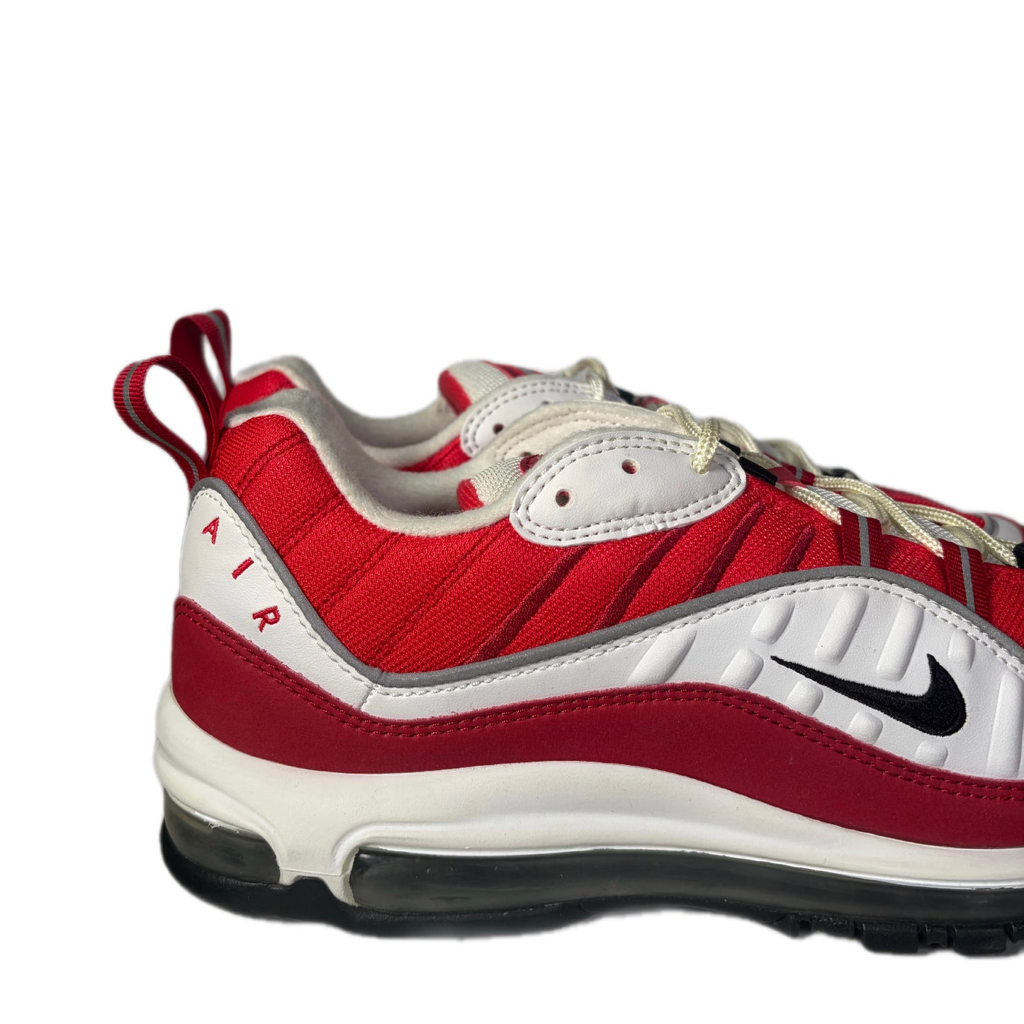 NIKE "woman's AIR MAX 98 " / WHITE BLACK GYM RED