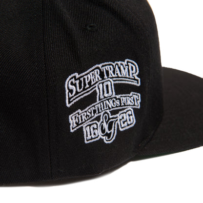 LEO B.B "10th anniversary patch" CAP 
BLACK x BLACK