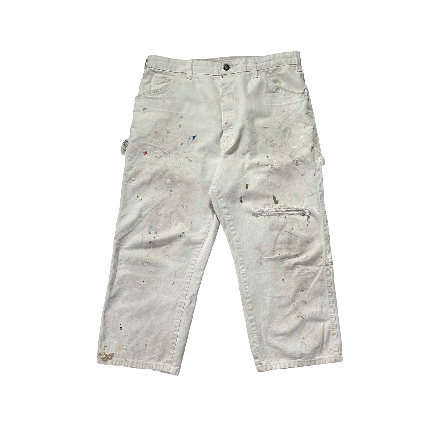 01 OLD  "DICKEIS PAINTER PANTS / WHITE / 表記W35