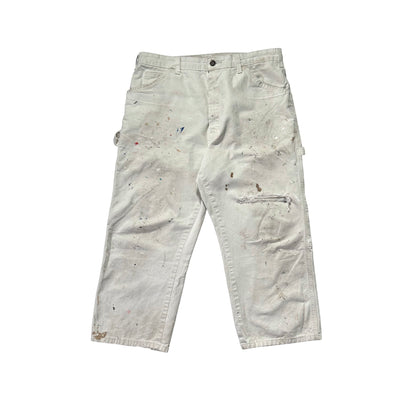 01 OLD  "DICKEIS PAINTER PANTS / WHITE / 表記W35