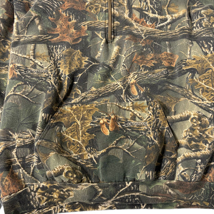 "CABELA'S HAL ZIP / REAL TREE CAMO/  表記XXL