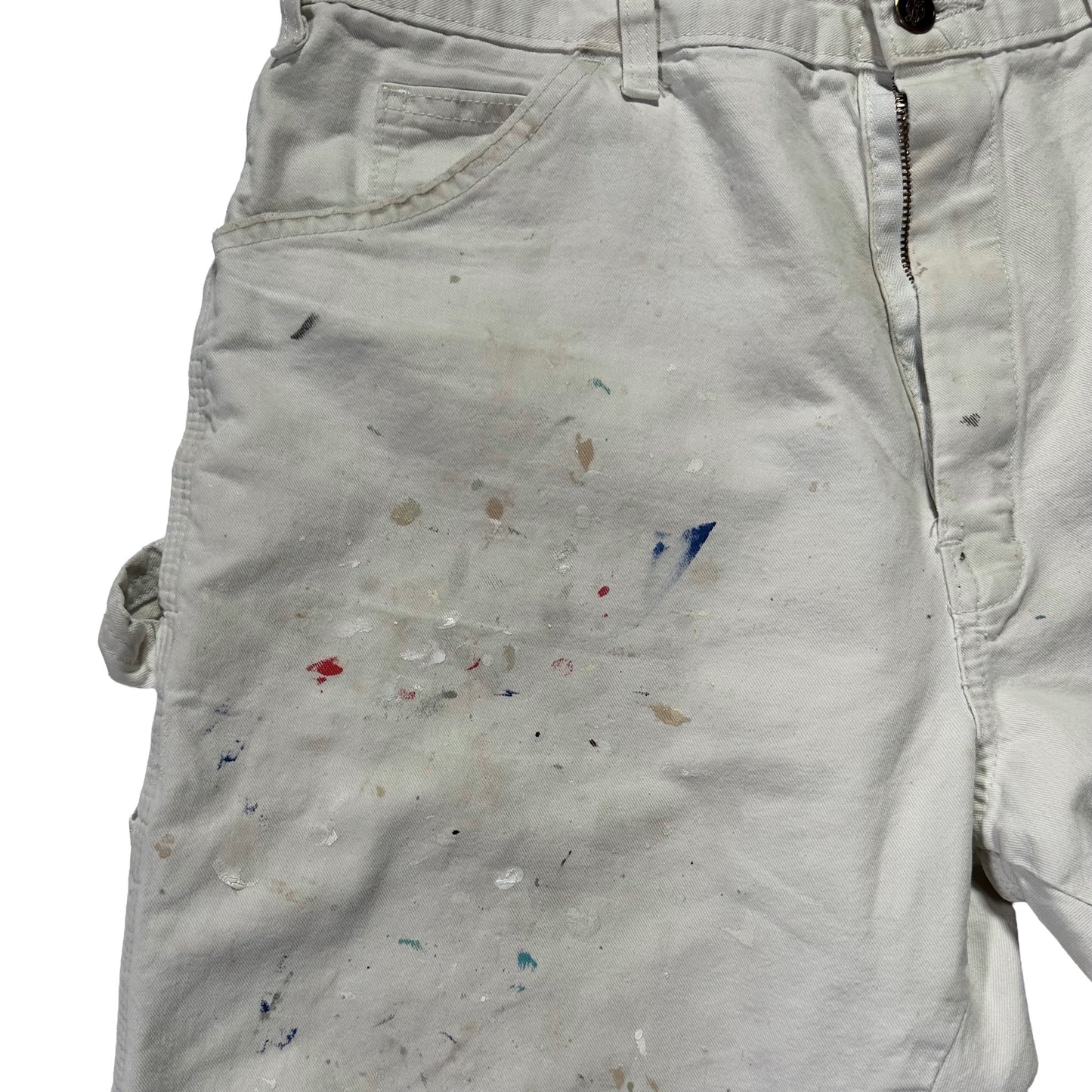 01 OLD  "DICKEIS PAINTER PANTS / WHITE / 表記W35