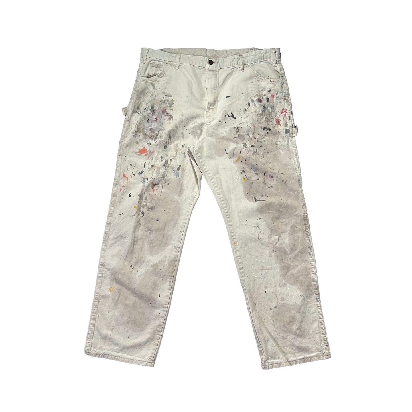 OLD  "DICKEIS PAINTER PANTS / WHITE / 表記W38