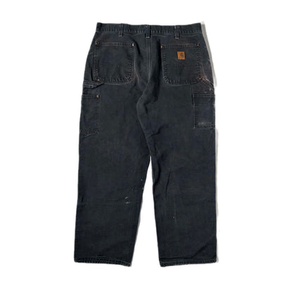 "CARHARTT DOUBLE KNEE PANTS / BLACK /  表記W36