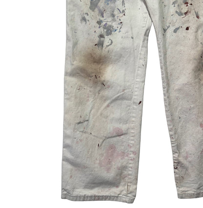 OLD "DICKEIS PAINTER PANTS / WHITE / w36