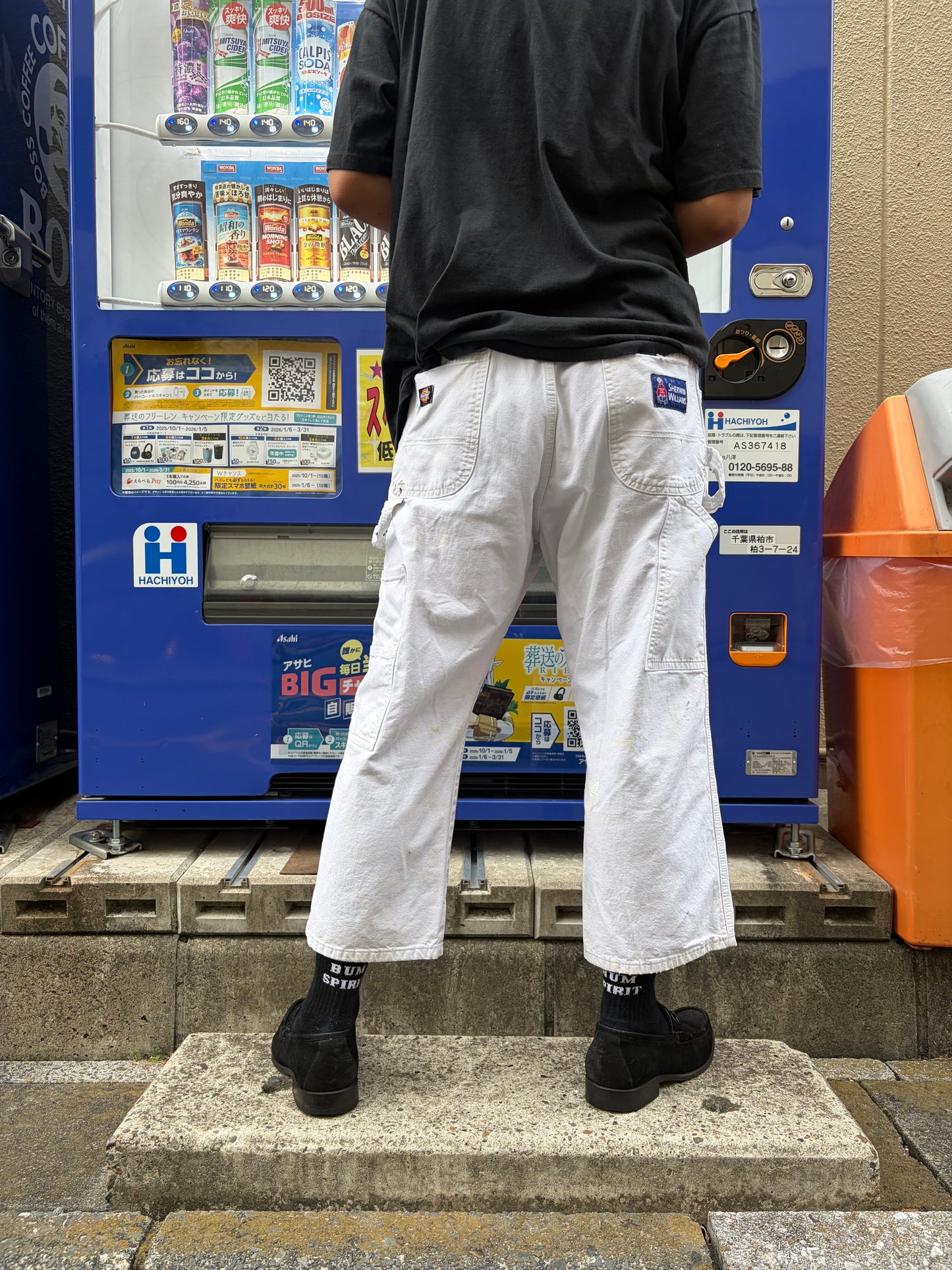01 OLD  "DICKEIS PAINTER PANTS / WHITE / 表記W35