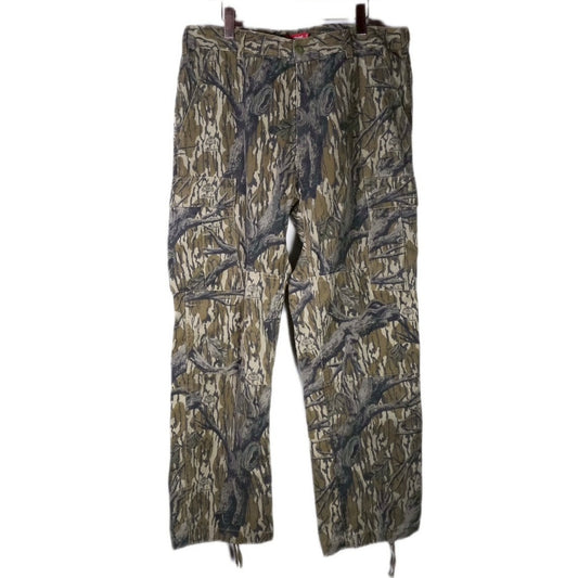 Used Supreme MOSSY OAK CARGO PANTS W34