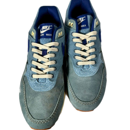NIKE "NIKE  AIR MAX 1 PRM DIRTY DENIM" / MINERAL SLATE / DEEP ROYAL BLUE ARDOISE MINERAL / BLUE ROYAL FNC